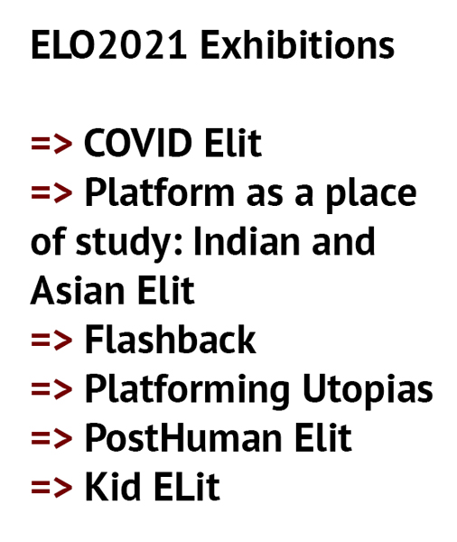 Covid Electronic Literature Exhibition Elo21