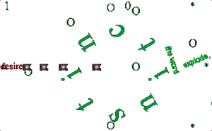 Arteroids by Jim Andrews, gameplay screenshot